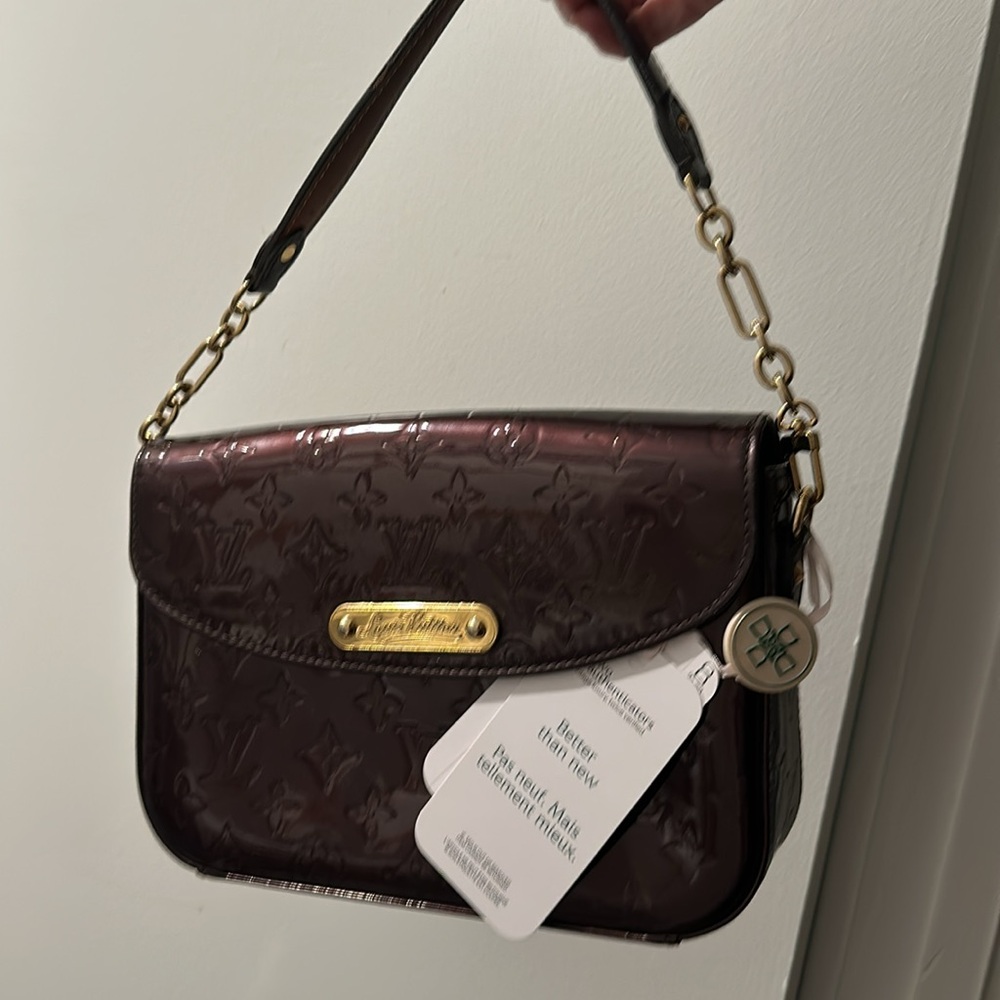 Louis Vuitton Amarante Rodeo Drive Monogram Vernis Leather Shoulder Bag - Picture 14 of 16